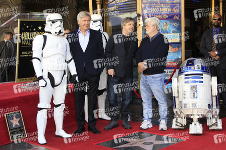 Mark Hamill erhält einen Stern auf dem Hollywood Walk of Fame in Los Angeles