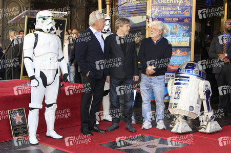 Mark Hamill erhält einen Stern auf dem Hollywood Walk of Fame in Los Angeles
