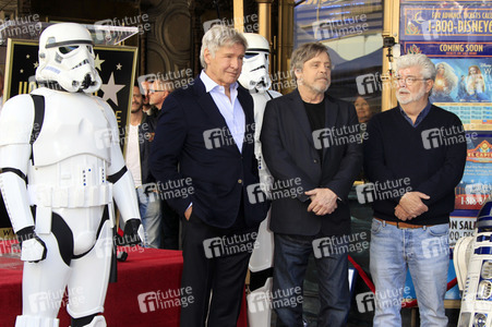 Mark Hamill erhält einen Stern auf dem Hollywood Walk of Fame in Los Angeles