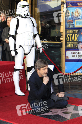 Mark Hamill erhält einen Stern auf dem Hollywood Walk of Fame in Los Angeles