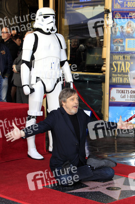 Mark Hamill erhält einen Stern auf dem Hollywood Walk of Fame in Los Angeles