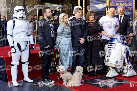 Mark Hamill erhält einen Stern auf dem Hollywood Walk of Fame in Los Angeles