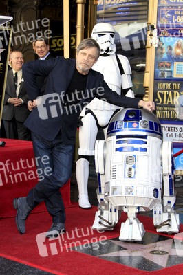 Mark Hamill erhält einen Stern auf dem Hollywood Walk of Fame in Los Angeles