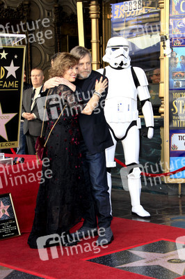 Mark Hamill erhält einen Stern auf dem Hollywood Walk of Fame in Los Angeles