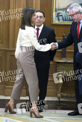 Audienz mit Königin Letizia in Madrid
