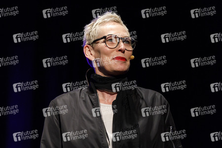 Marie Reiners, Bärbel Schäfer und Katja Riemann auf der lit.Cologne 2018 in Köln