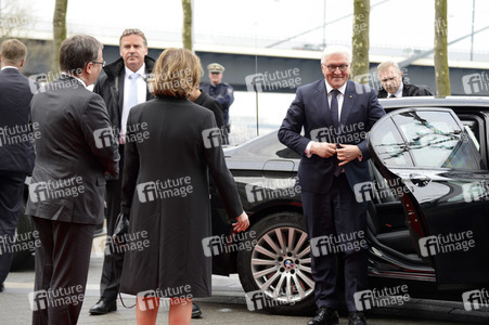 NRW Antrittsbesuch des Bundespräsidenten in Düsseldorf