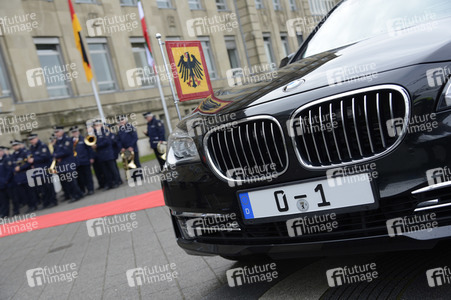 NRW Antrittsbesuch des Bundespräsidenten in Düsseldorf