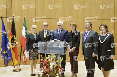 NRW Antrittsbesuch des Bundespräsidenten in Düsseldorf