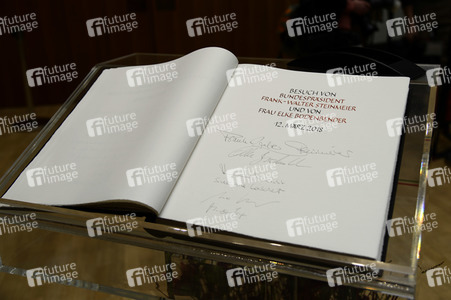 NRW Antrittsbesuch des Bundespräsidenten in Düsseldorf