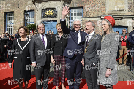 NRW Antrittsbesuch des Bundespräsidenten in Düsseldorf