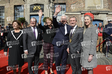 NRW Antrittsbesuch des Bundespräsidenten in Düsseldorf