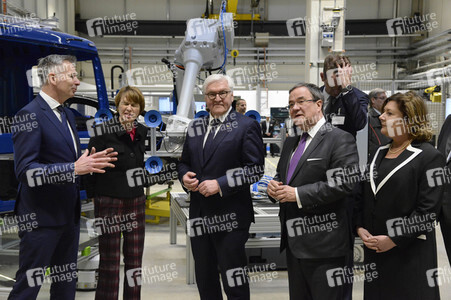 NRW Antrittsbesuch des Bundespräsidenten in Aachen