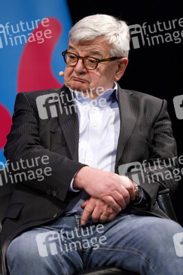 Joschka Fischer auf der lit.Cologne 2018 in Köln