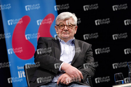 Joschka Fischer auf der lit.Cologne 2018 in Köln