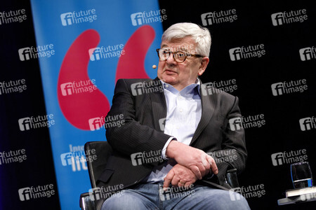 Joschka Fischer auf der lit.Cologne 2018 in Köln