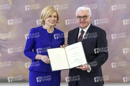 Ernennung der Mnister und Ministerinnen des neuen Bundeskabinetts in Berlin