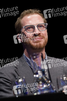 Andrew Sean Greer und Jürgen Tarrach auf der lit.Cologne 2018 in Köln