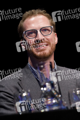 Andrew Sean Greer und Jürgen Tarrach auf der lit.Cologne 2018 in Köln