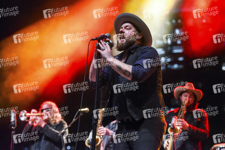 Konzert von Nathaniel Rateliff & The Night Sweats auf dem SXSW 2018 in Austin
