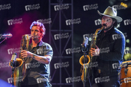 Konzert von Nathaniel Rateliff & The Night Sweats auf dem SXSW 2018 in Austin