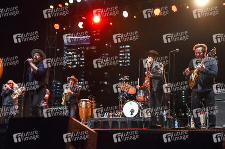 Konzert von Nathaniel Rateliff & The Night Sweats auf dem SXSW 2018 in Austin