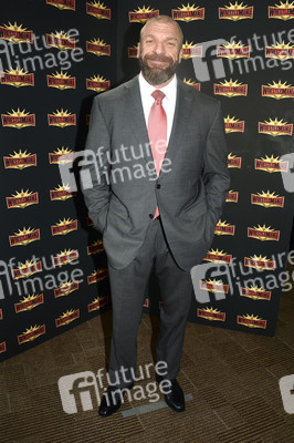Pressekonferenz zur WWE WrestleMania in New York