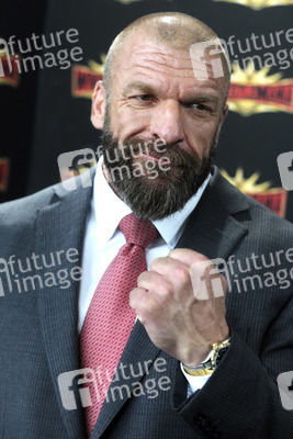 Pressekonferenz zur WWE WrestleMania in New York