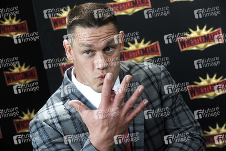 Pressekonferenz zur WWE WrestleMania in New York