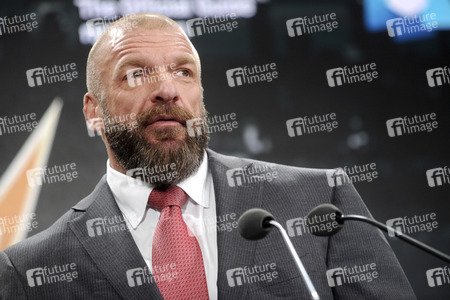 Pressekonferenz zur WWE WrestleMania in New York