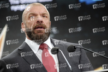 Pressekonferenz zur WWE WrestleMania in New York