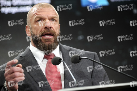 Pressekonferenz zur WWE WrestleMania in New York