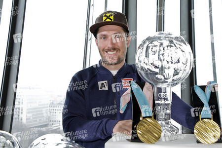 Pressegespräch mit Marcel Hirscher in Wien