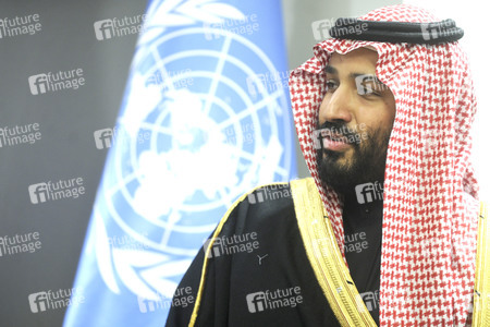 Prinz Mohammed bin Salman bei der UN in New York
