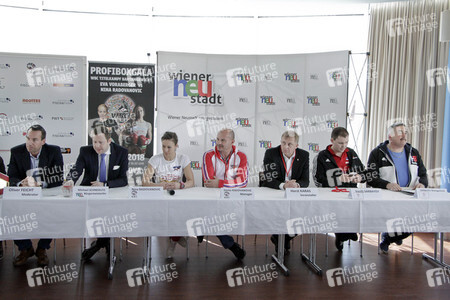 Pressekonferenz zum WBC-Titelkampft Eva Voraberger vs Nina Radovanovic in Wiener Neustadt