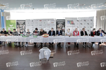 Pressekonferenz zum WBC-Titelkampft Eva Voraberger vs Nina Radovanovic in Wiener Neustadt