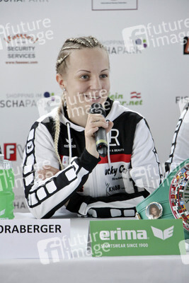 Pressekonferenz zum WBC-Titelkampft Eva Voraberger vs Nina Radovanovic in Wiener Neustadt