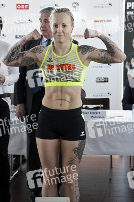 Pressekonferenz zum WBC-Titelkampft Eva Voraberger vs Nina Radovanovic in Wiener Neustadt