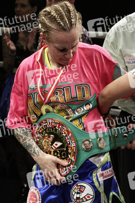 WBC WM-Boxkampf Eva Voraberger vs. Nina Radovanovic in Wiener Neustadt