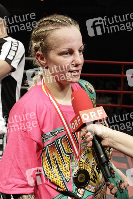 WBC WM-Boxkampf Eva Voraberger vs. Nina Radovanovic in Wiener Neustadt