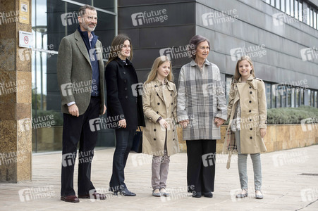 Die spanischen Royals beim Krankenbesuch in Madrid