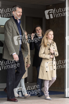 Die spanischen Royals beim Krankenbesuch in Madrid