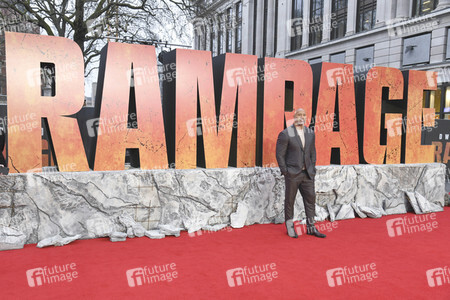 Filmpremiere 'Rampage - Big meets Bigger' in London