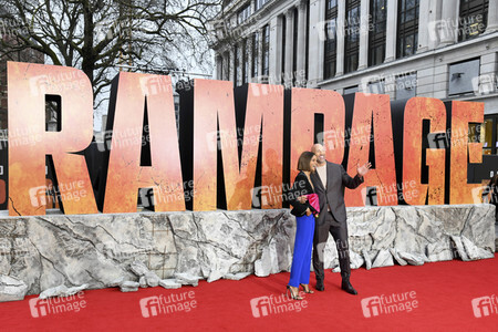 Filmpremiere 'Rampage - Big meets Bigger' in London