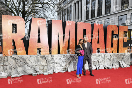 Filmpremiere 'Rampage - Big meets Bigger' in London