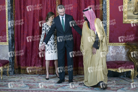 Empfang für Mohammed bin Salman in Madrid