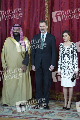 Empfang für Mohammed bin Salman in Madrid