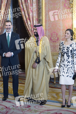 Empfang für Mohammed bin Salman in Madrid