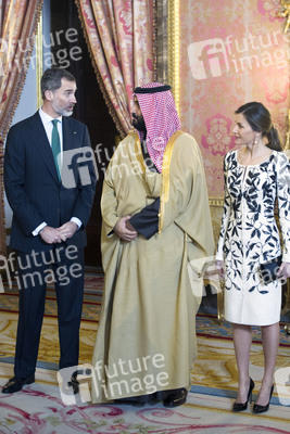 Empfang für Mohammed bin Salman in Madrid