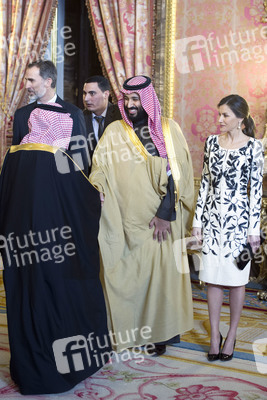 Empfang für Mohammed bin Salman in Madrid